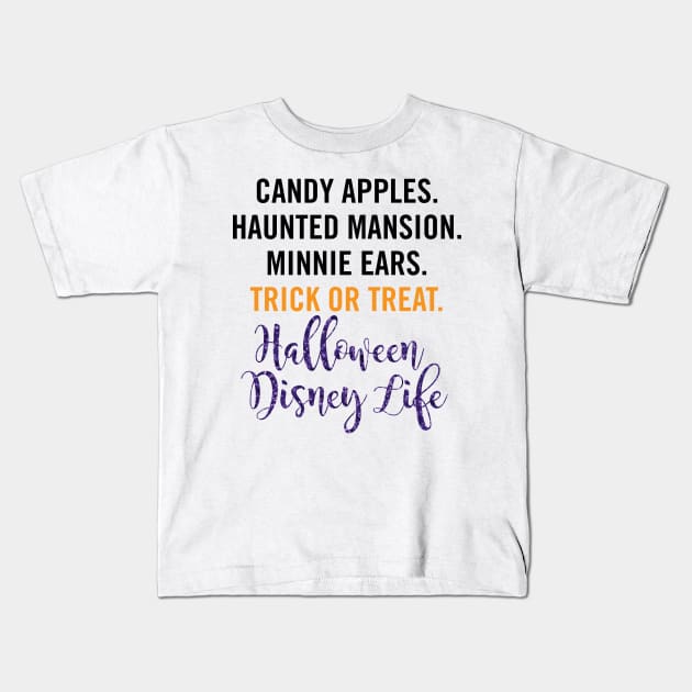 Halloween Life Kids T-Shirt by kimhutton